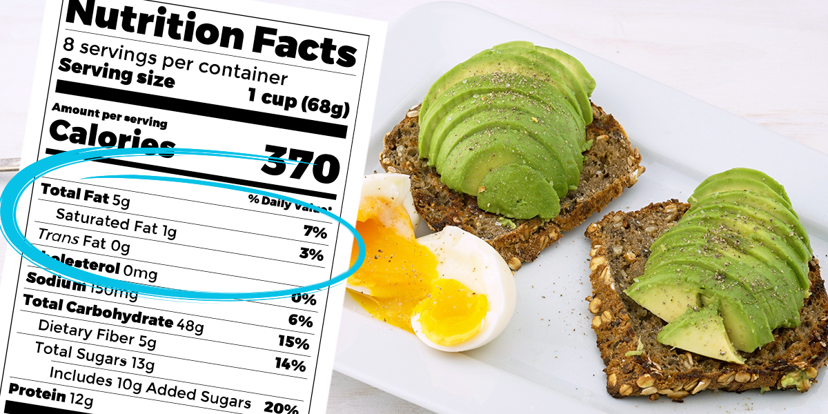 How to Easily Read Nutrition Facts Labels_Fat