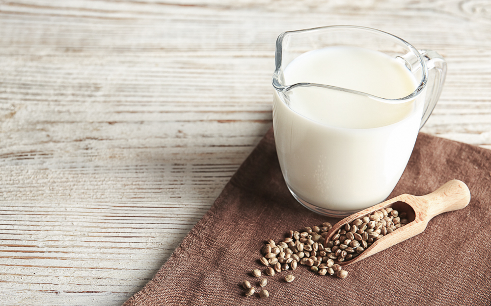 types of milk - hemp milk