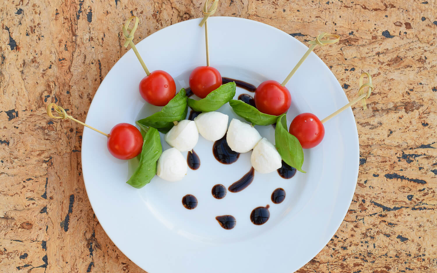 Healthy Holiday Appetizers - Caprese Bites