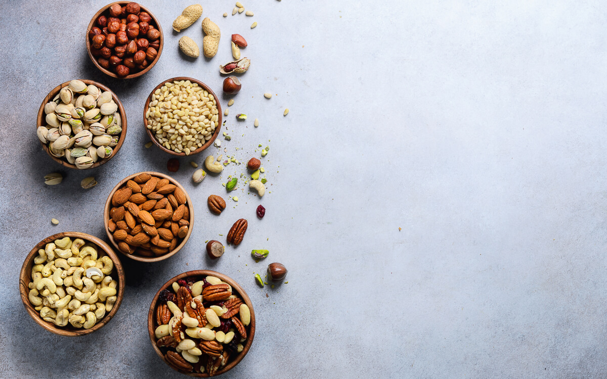 10 Best Plant-Based Protein Sources for Vegans & Vegetarians - Assorted Nuts